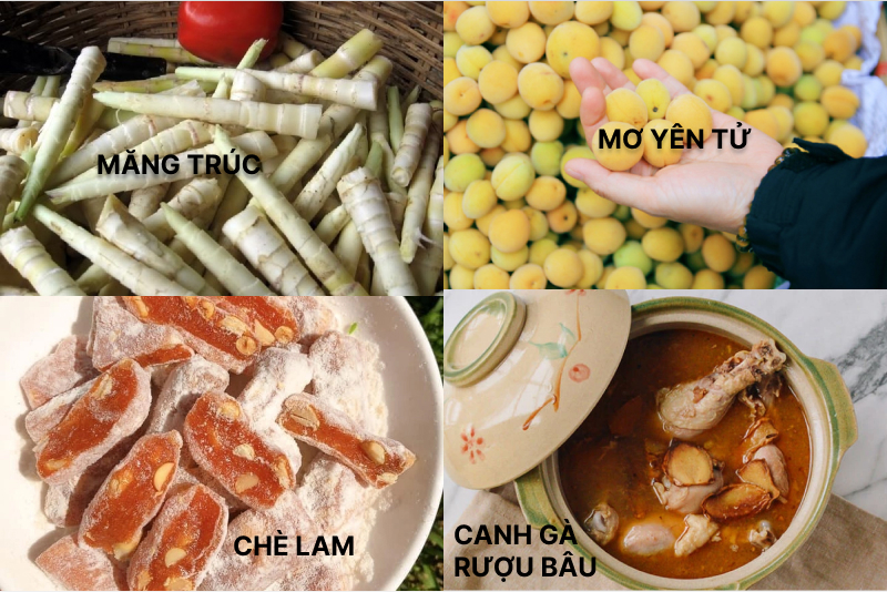 Đặc sản tại Yên Tử